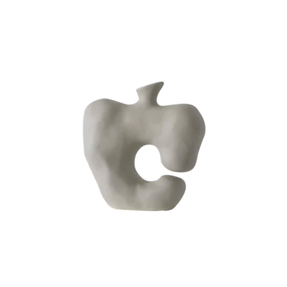 Gala Keramikvasen | Elegante Wohnaccessoires - Apfel Grau - Gala Keramikvasen | Elegante Wohnaccessoires - € - Concept Frankfurt